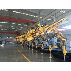 Pneumatic DTH Hard Rock Engineering Construction Drilling Rig Hard Ground
