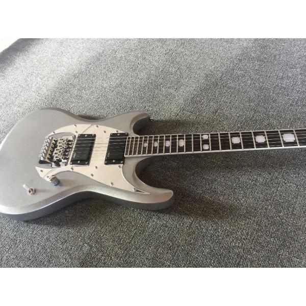 Top quality factory custom Silver Powder Mirror Panel High Quality Guitar/Anmiyue China Electric Guitar