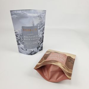 Packaging Made Hassle-free Bottom Folded Gusset Bags for Customers' Logo