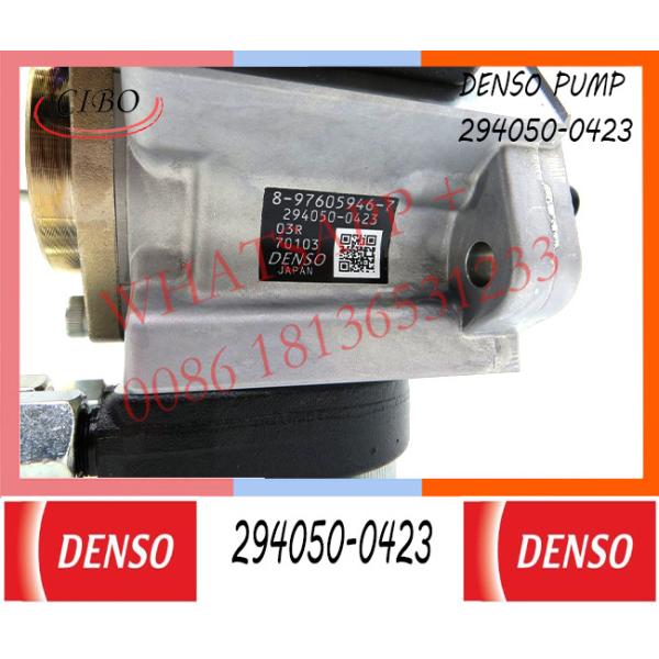 Common rail HP4 fuel pump 294050-0423 for ISUZU FORWARO 6HK1 engine