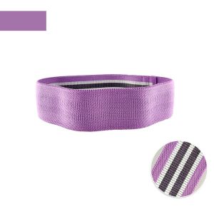 4mm Thick 18lbs Workout Fabric Resistance Bands Cotton Antitear