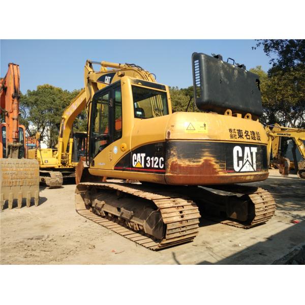 Buy 312C Used Crawler Excavator Caterpillar 3066 ATAAC engine 12T weight  with Original Paint at wholesale prices