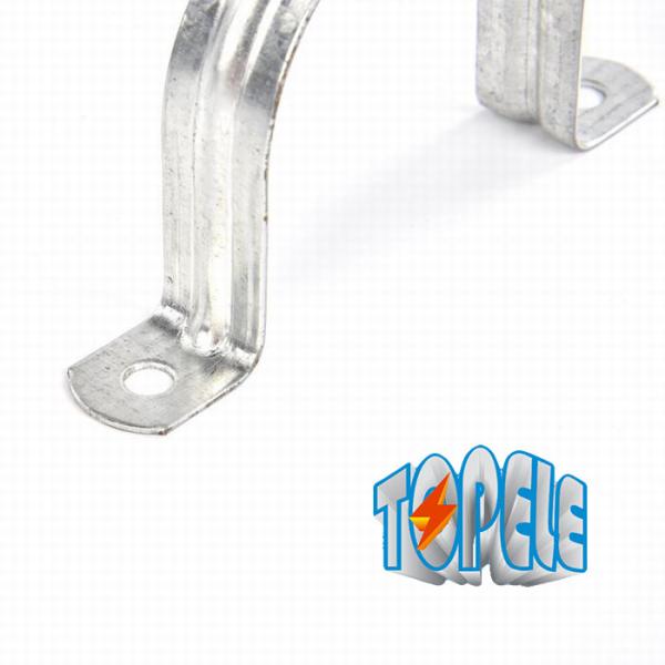 Buy Electro galvanized Steel UL 2 Hole Conduit Clamp at wholesale prices