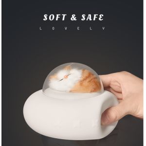 DC 5V Tabletop Night Light Lamp , 1200mA UFO Night Lights