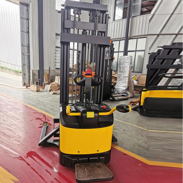 2000kg 3000mm 4500mm Straddle Leg Arm Type Forklift Stacker Electric