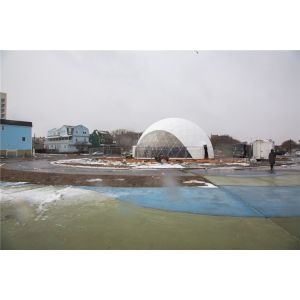 Waterproof PVC Geodesic Event Dome Tent 1000 People Outdoor Water Proof