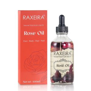 Quality 100ml Organic Rose Essential Oil For Face Body Hair Nail for sale