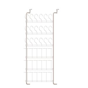 Door Back Barber Shop 6Layers Wig Display Stand Wall Mount Metal