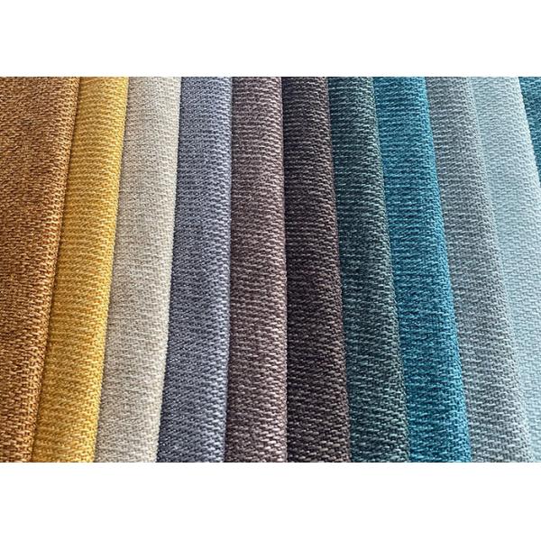 385cm Plain Linen Sofa Fabric 100% Polyester Home Textile