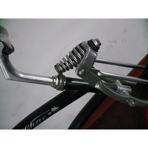 26inch Chopper Style Beach Cruiser Bicycle with Steel Fork and 150KG Load Capacity