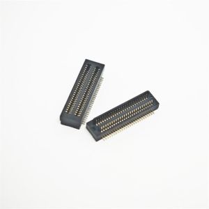 Double Slot 0.8 Pitch btb Board-to-Board Connector 50Pin Male Female Block Height 5.0mmH SMD Terminal Gold Plated