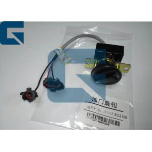 China  Excavator Spare Parts EC210B Throttle Knob Switch For Throttle Accelerator Motor on sale