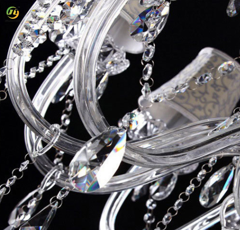 JYLIGHTING European Style Living Room Bedroom Dining Room Home Candle Glass Modern Pendant Light