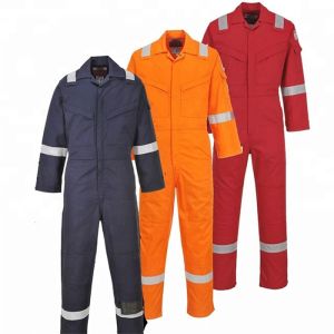 Reusable Flame Retardant Waterproof Overalls With Reflective Tape Protective