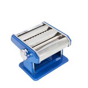 Household Blue Shule Stainless Steel Pasta Machine Sustainable