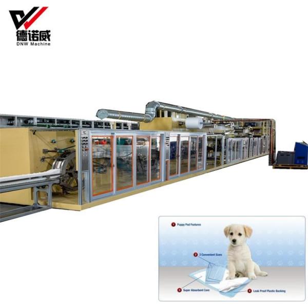 Quality Semi Servo Disposable Under Pad Making Machine Customized for sale