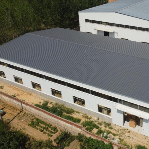 Buy Prefabricated Steel Workshop Building with Daylighting at wholesale prices