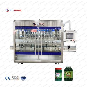 China 2.2kw 8 Head Liquid Filling Machine 50hz 5l Volumetric Bottle Filler on sale