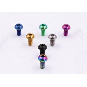 Disk Brake Rotor Bolts Torx Titanium Bicycle Parts fastenners bolts M5 x 10mm