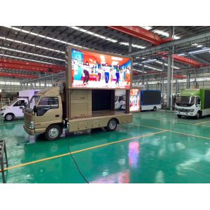 Isuzu Outdoor Mobile LED Screen Advertising Display Billboard Trucks