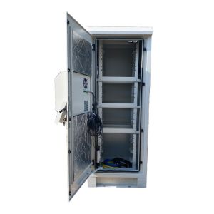 42U Double Wall Floor Standing Outdoor Telecom Cabinet