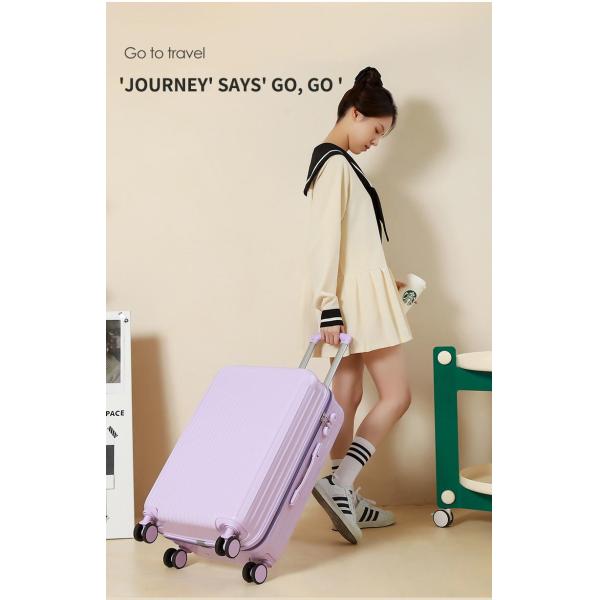 Travel luggage Sets, cosmetic case set, Scratch-Resistant And Wear-Resistant PVC Material, Large Capacity Suitcase, Silent Pulley + Combination Lock