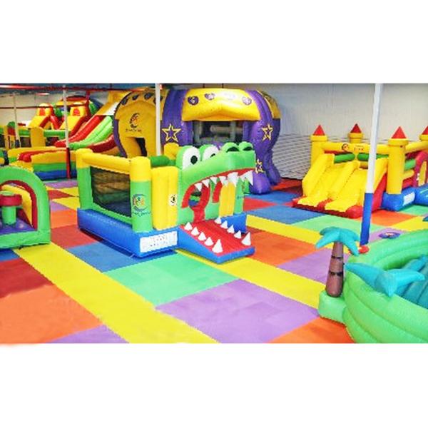 Buy Children Indoor Inflatable Playground , Indoor Inflatable Theme Park at wholesale prices