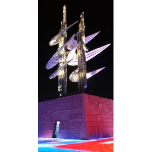 China Outdoor IP67 40mm 50mm Waterproof Led Point Light Source For Sculpture Project on sale