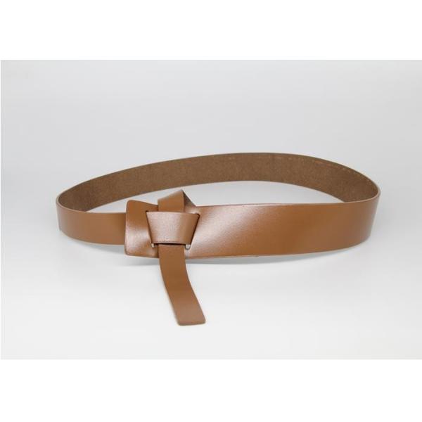 Buy Brown 120cm Jumpsuit Coat Women's Fashion Leather Belts at wholesale prices