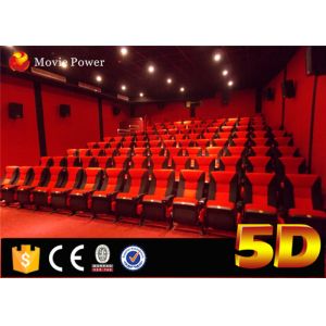 Quality 3D Visual And 5D Motional 24 Seats 5d Cinema With Special Effects Popular In Amusement Park for sale