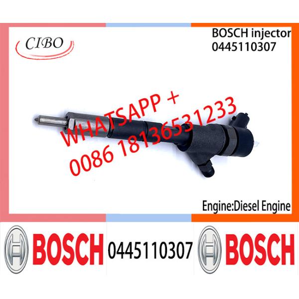 BOSCH injetor 0445110307 6271-11-3100 Common fuel Injector 0445110307 6271-11-3100 for KOMATSU