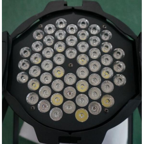 LED Par Can Lights 3W X 54PCS RGBW LED Wash Par Lighting For KTV
