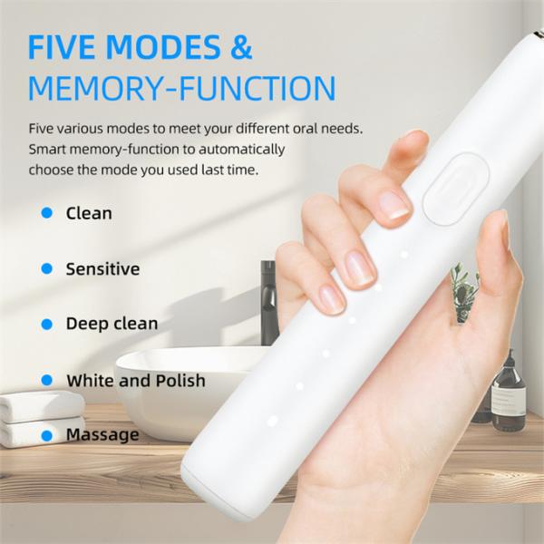 31200VPM IPX7 Adult Electric Toothbrush Oral Care Type-C Rechargeable
