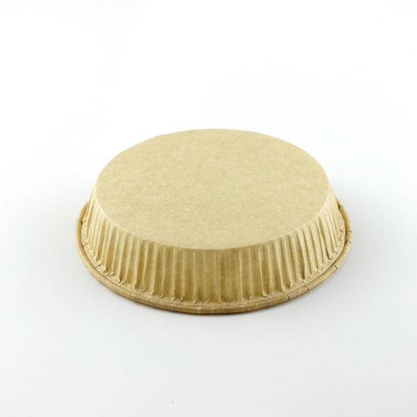 Single Wall Non Stick Baking Cups , Embossing Paper Disposable Baking Molds