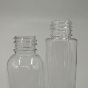 Customized Label Panel Plastic Screw Top Containers