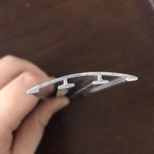 6mm H Channel Extruded Aluminum Profiles For Polycarbonate Sheet