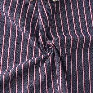 Durable And Good Texture Cotton Feel Haelthy Striped Knit Fabric For T-Shirt