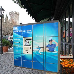 Outdoor Electronic Parcel Delivery Lockers , Post Parcel Locker