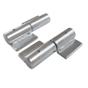 Quality Two Wings Grease White Gi Flag Hinge Fitting For Swing Gate for sale