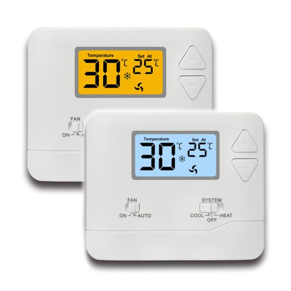 Buy Mini Digital Room Thermostat  ,  Wall Mounted Central Air Conditioner Thermostat at wholesale prices