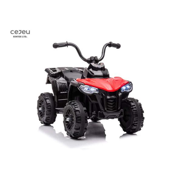 Headlights Toddlers 6v Ride On Atv 25KG Load For 18 - 36 Months