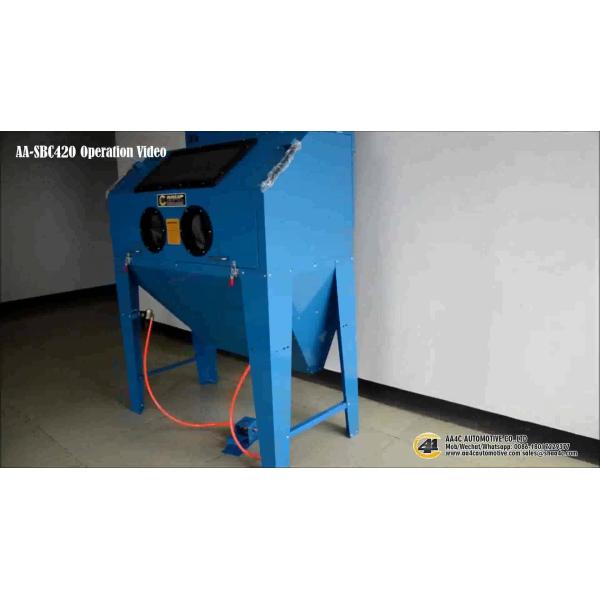 Buy AA4C industrial electric sandblast industrial sandblast cabinet 420 at wholesale prices