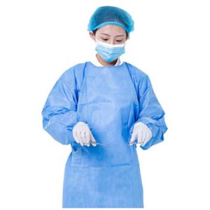 China SMS Disposable Protective Coveralls Reinforced Surgical Disposable Coverall Suit on sale