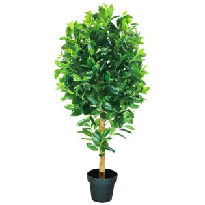 Fire Retardant Artificial Blessing Tree Landscaping Project Faux Plant Evergreen