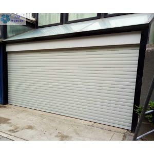 PU Infilled Electric Aluminum Alloy Roller Shutter Garage Doors