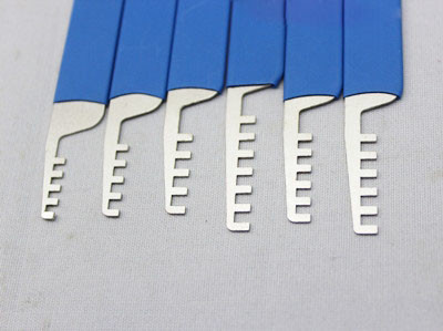 6-in-1 Comb Style Stainless Steel lock pick sets for beginners