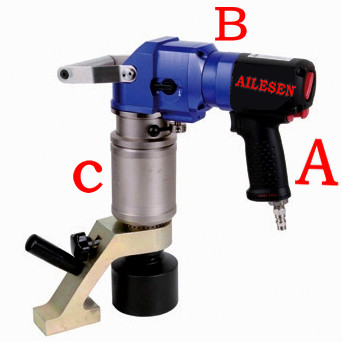 Buy 12000Nm Pneumatic Torque Wrench Machine Applicable M10-M56 Bolts at wholesale prices