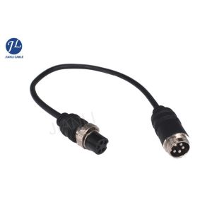 Waterpoof GX16 5Pin Aviation Cable Male To Male Connector Reversing Camera