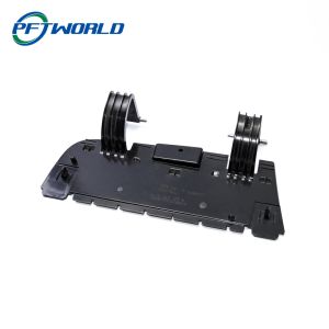 China High Precision Black Injection Plastic Plate CNC Parts on sale