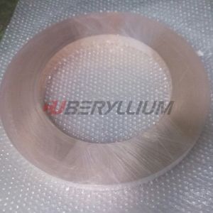 CuBe2NiTi Beryllium Copper Strip Coil 0.3x250mm Polished